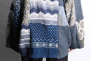 "Re:make" knit docking pullover