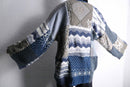 "Re:make" knit docking pullover