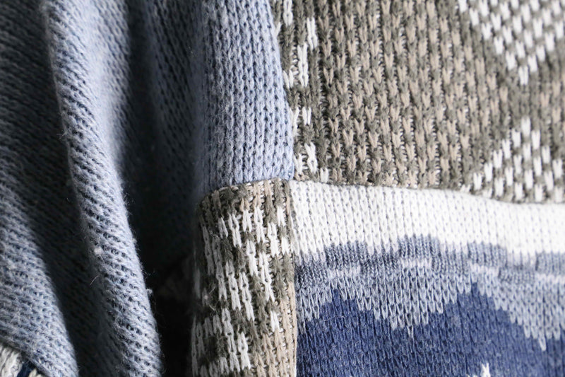 "Re:make" knit docking pullover