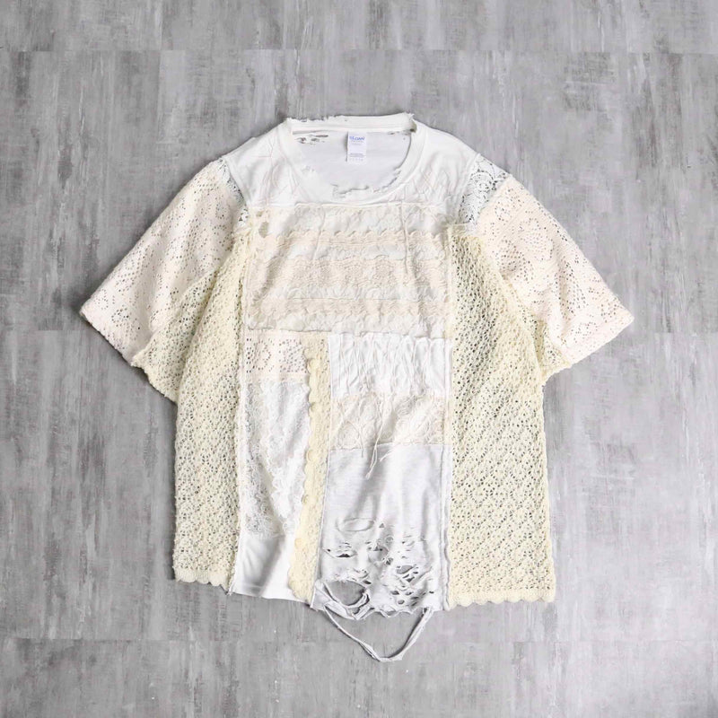 "Re:make" docking lace Tee