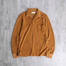 80’s “Arrow” brown pile L/S polo