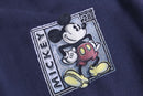 "Disney" Mickey graphic navy sweat