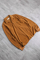 80’s “Arrow” brown pile L/S polo