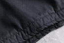 "Re:make" leather rosary duck jacket