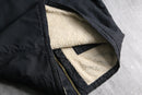 "Re:make" leather rosary duck jacket