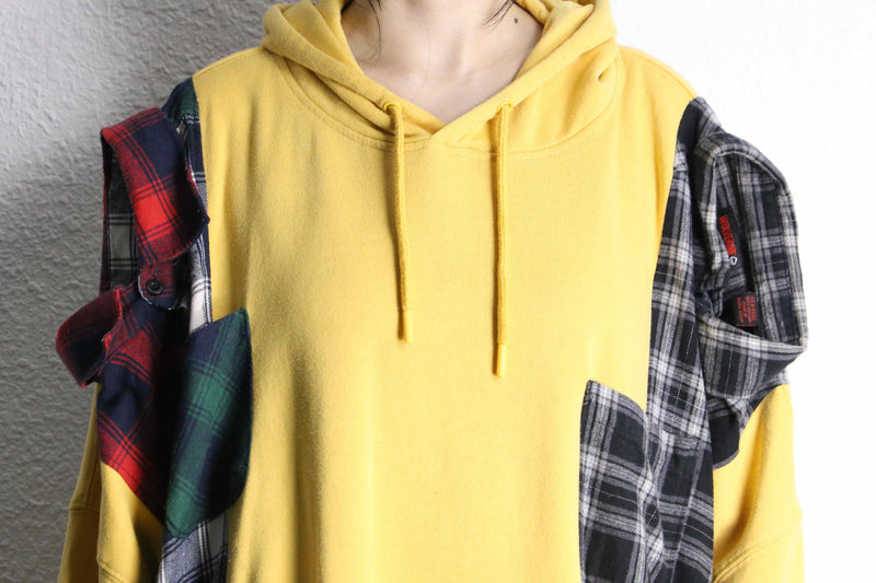 "Re:make" shirt docking hoodie