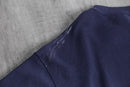 "Disney" Mickey graphic navy sweat