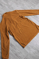 80’s “Arrow” brown pile L/S polo