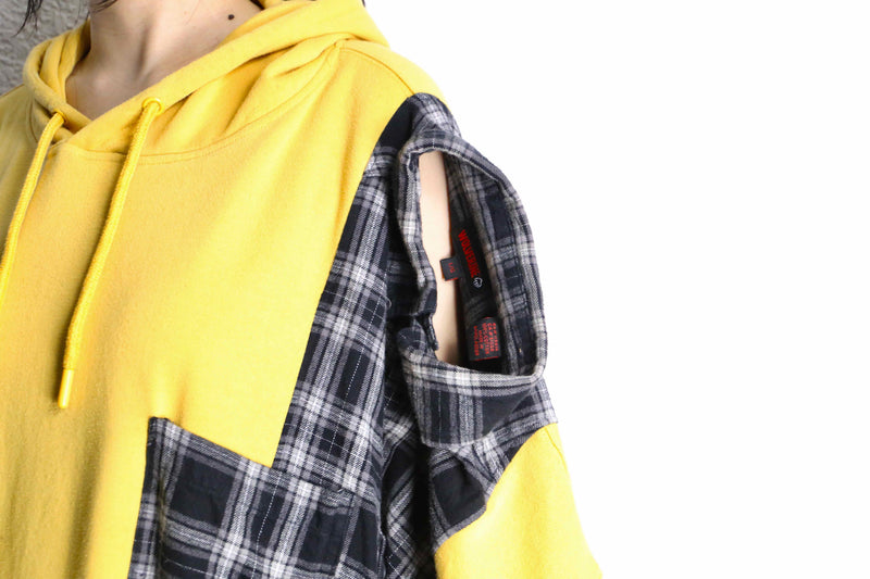 "Re:make" shirt docking hoodie