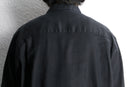two tone linen L/S shirt