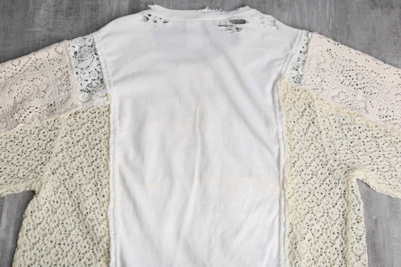 "Re:make" docking lace Tee