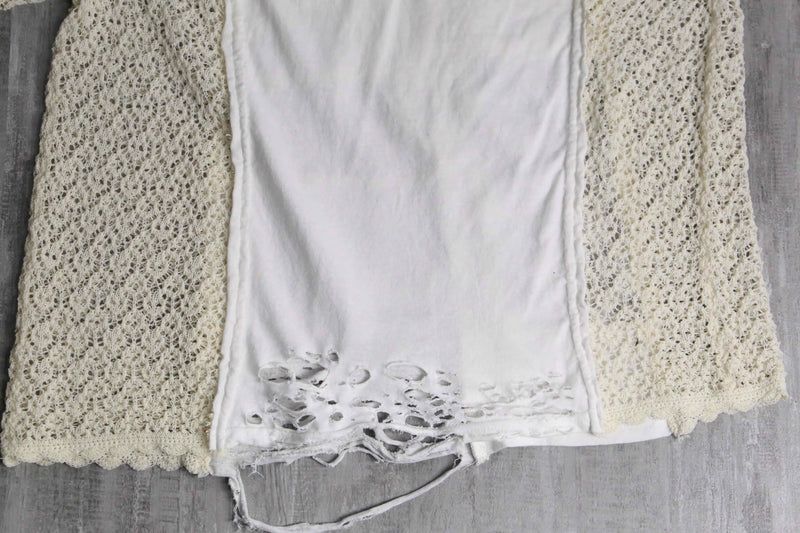 "Re:make" docking lace Tee