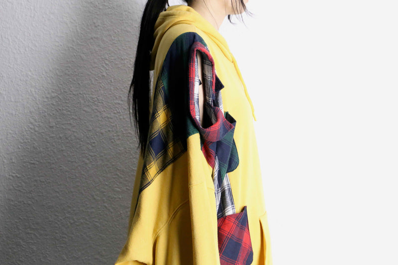 "Re:make" shirt docking hoodie