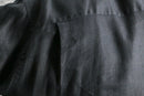two tone linen L/S shirt