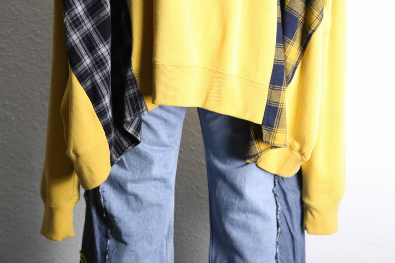 "Re:make" shirt docking hoodie