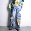 "Re:make"patchworkwide denim