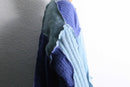 "Re:make" blue gradation mohair mix loose cardigan