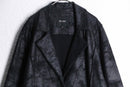 fade black switchpattern middle jacket