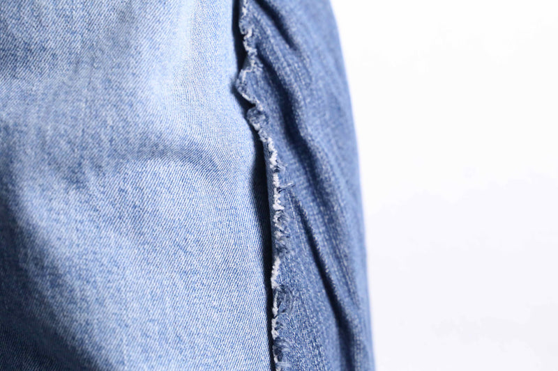 "Re:make"patchworkwide denim