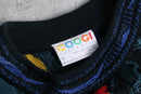“COOGI”multicolor 3D cotton knit