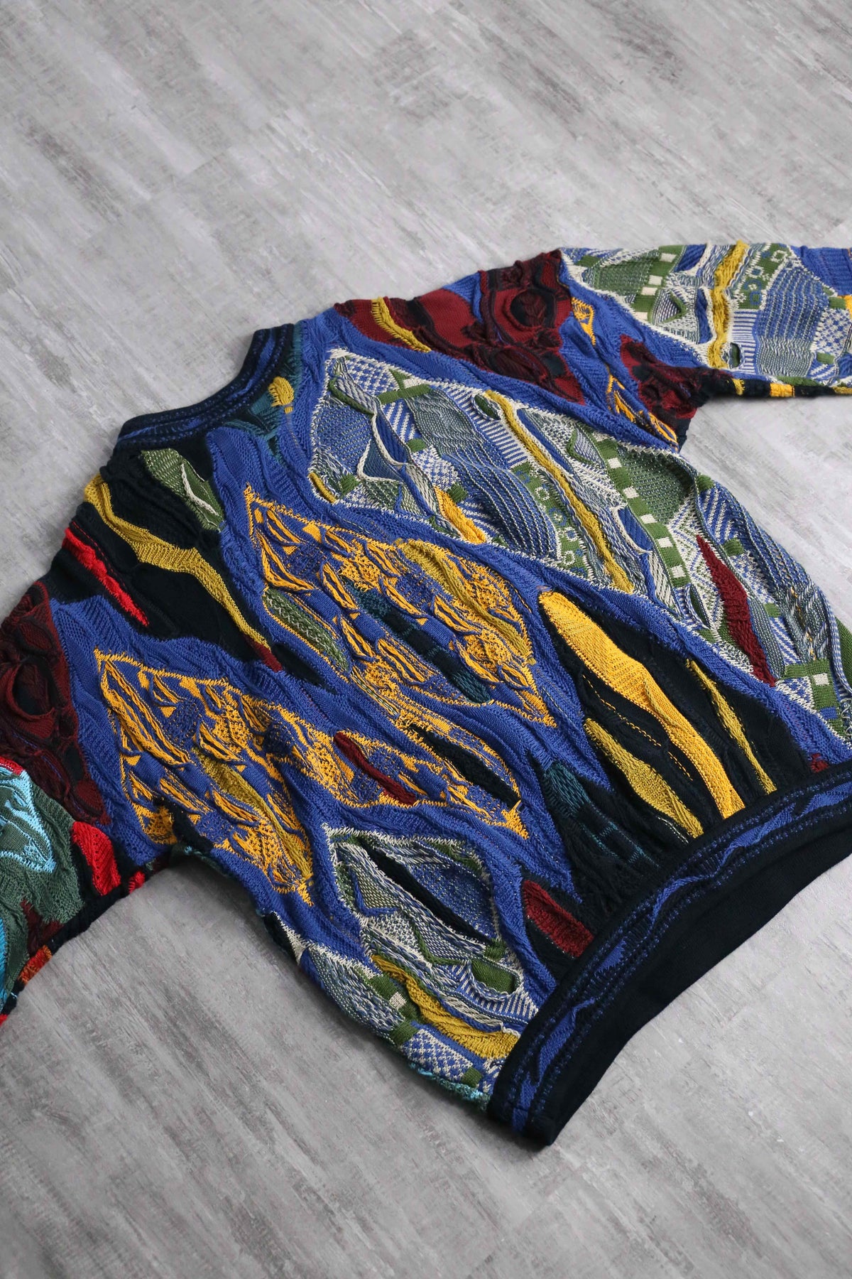 トップス archive COOGI 3D Crazy Patterned Knit トップス archive COOGI 3D Crazy Patterned Knit Vintage 1990s