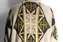 geometric jacquard oversized knit