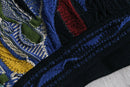 “COOGI”multicolor 3D cotton knit