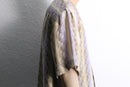 “STACY ADAMS” pastel stripe ramie S/S shirt