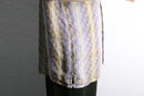 “STACY ADAMS” pastel stripe ramie S/S shirt