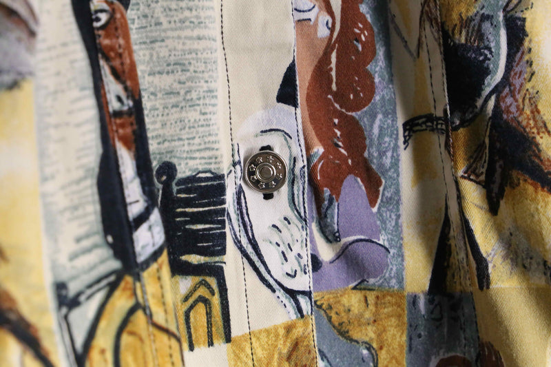 cubism pattern tracker jacket