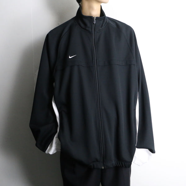 00’s “NIKE” monotone loose track jacket