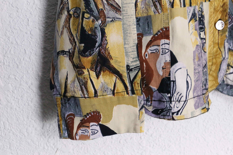 cubism pattern tracker jacket