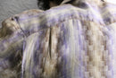 “STACY ADAMS” pastel stripe ramie S/S shirt