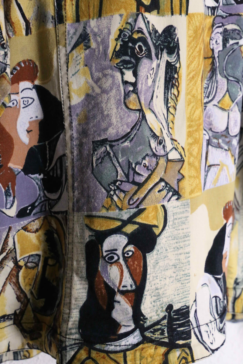 cubism pattern tracker jacket