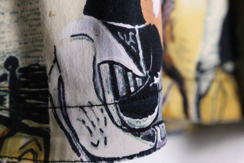 cubism pattern tracker jacket