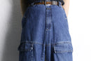 "MARITHÉ FRANÇOIS GIRBAUD" denim cargo baggy pants