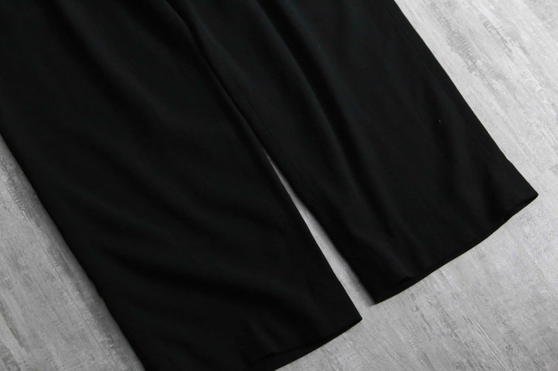 DANNA KAREN NEW YORK viscose wool no tuck slacks