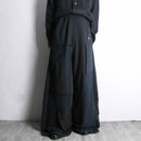 ”Re:make” wide silhouette buggy sweat pants