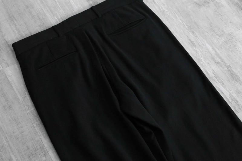 DANNA KAREN NEW YORK viscose wool no tuck slacks
