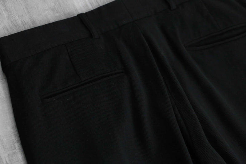 DANNA KAREN NEW YORK viscose wool no tuck slacks