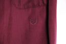 “TOMMY HILFIGER” bordeaux open collar rayon shirt