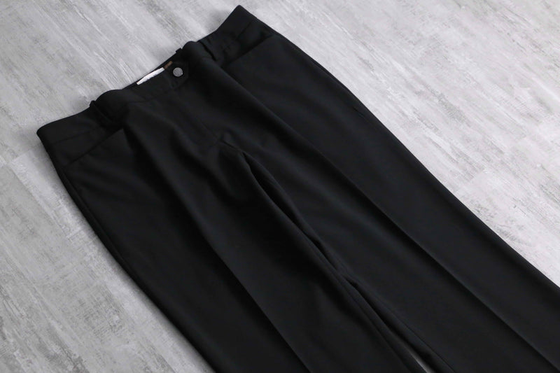 2000s Calvin Klein no tuck semi flare slacks
