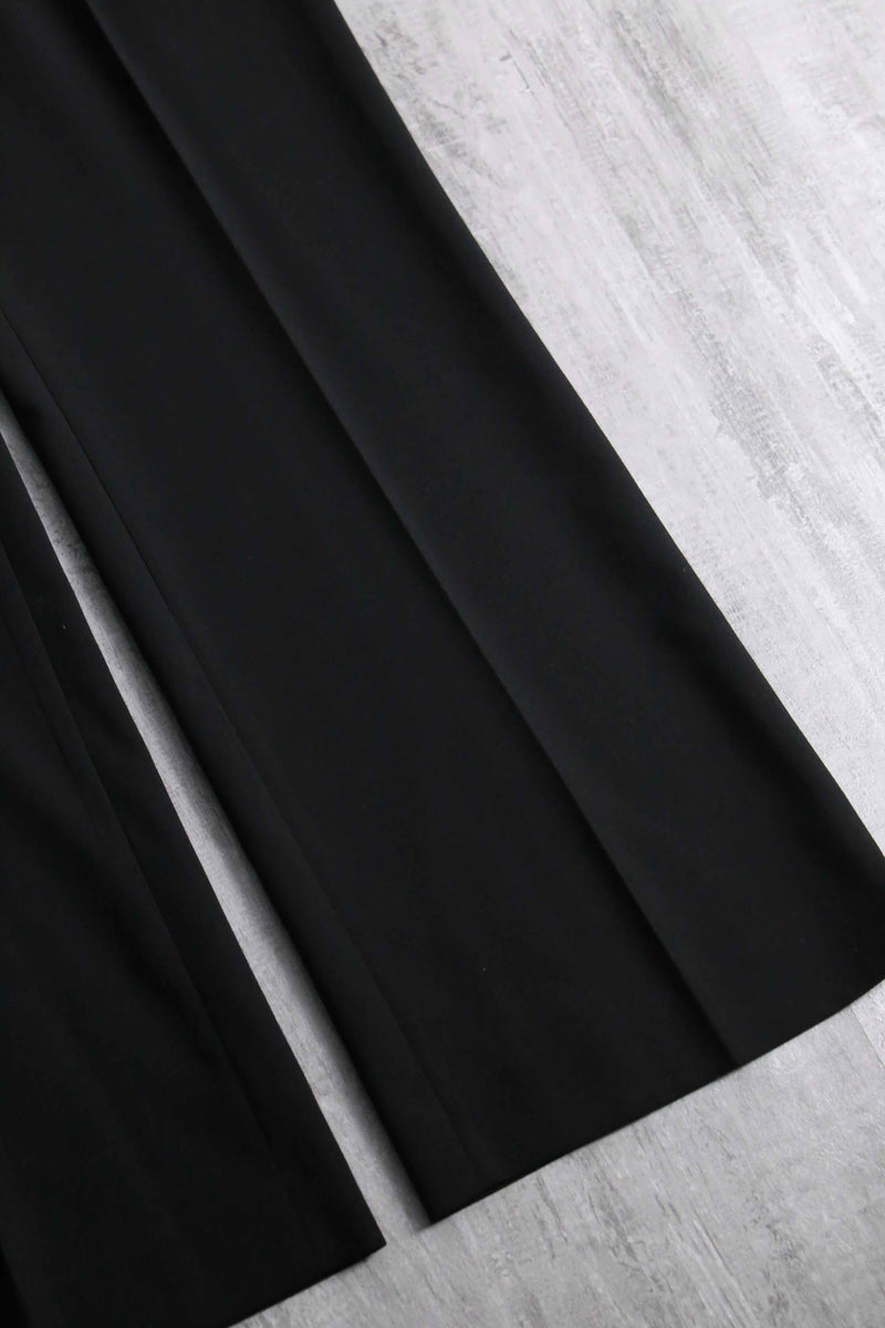 2000s Calvin Klein no tuck semi flare slacks