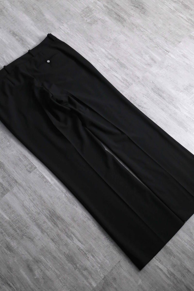 2000s Calvin Klein no tuck semi flare slacks