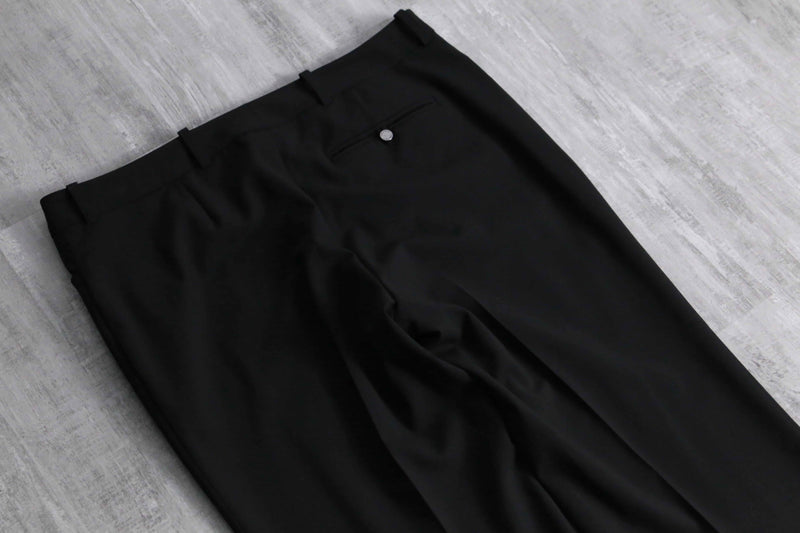 2000s Calvin Klein no tuck semi flare slacks