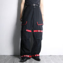 “MARITHÉ + FRANÇOIS GIRBAUD” black shuttle pants