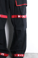 “MARITHÉ + FRANÇOIS GIRBAUD” black shuttle pants