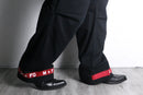 “MARITHÉ + FRANÇOIS GIRBAUD” black shuttle pants