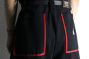 “MARITHÉ + FRANÇOIS GIRBAUD” black shuttle pants