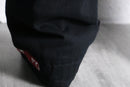 “MARITHÉ + FRANÇOIS GIRBAUD” black shuttle pants